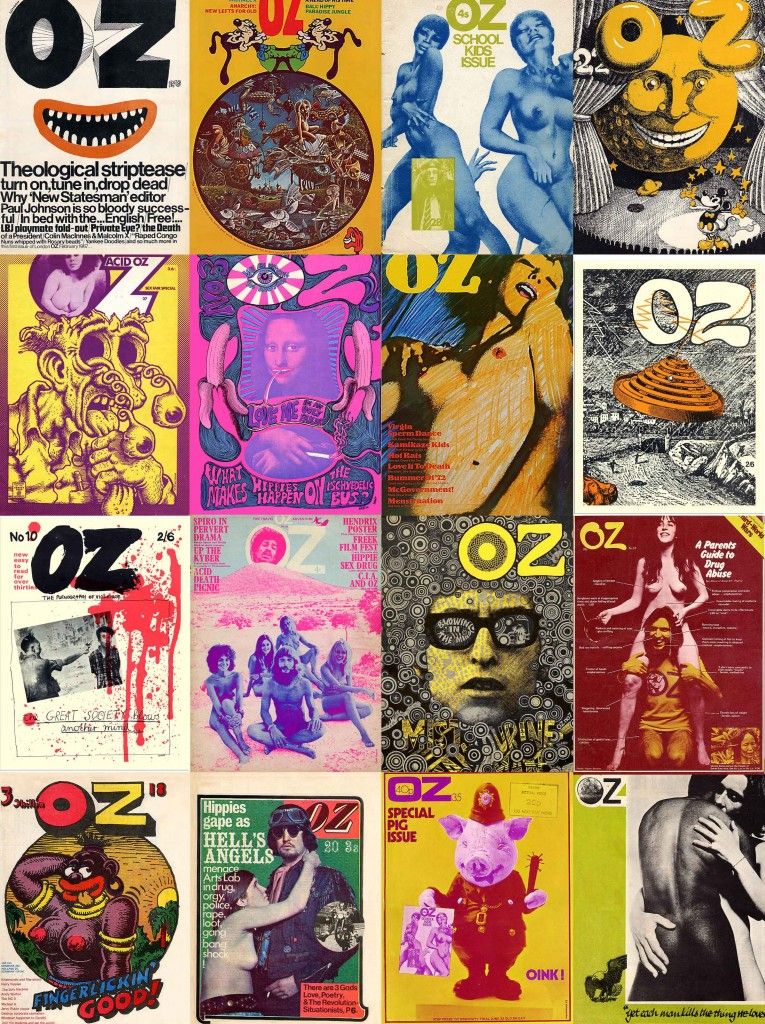 OZ, la revista que definió el underground de los 60 en Londres