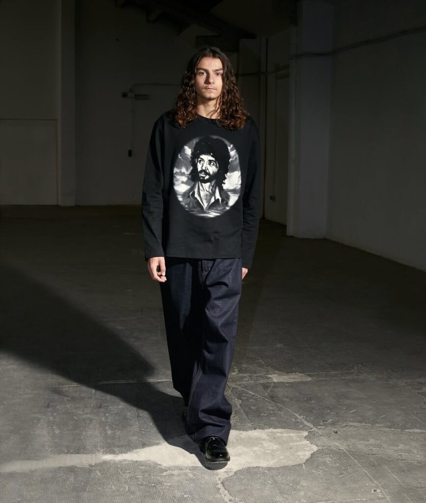 Camiseta con estampado de Camarón