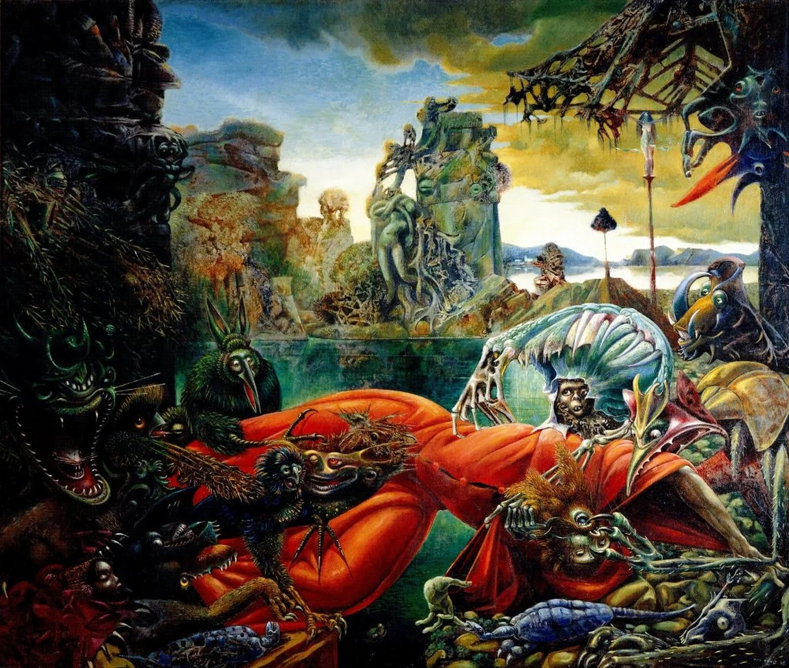 El pincel que venció a los demonios: Max Ernst y “La tentación de San Antonio»