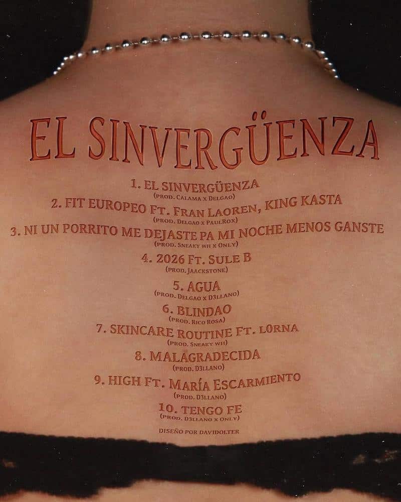 El Sinvergüenza Delgao nuevo disco
